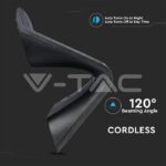 V-TAC VT-8279 Соларно тяло 6.8W Неутрална Светлина+Неутрална Светлина Черно Тяло