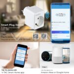 V-TAC VT-8416 WIFI SMART Мини Контакт с USB Съвместим с Amazon Alexa & Google Home