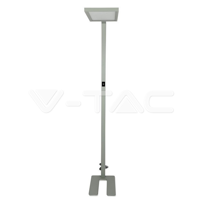 V-TAC VT-8521 80W LED Лампион Димираща Сребро 4000K