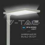 V-TAC VT-8521 80W LED Лампион Димираща Сребро 4000K