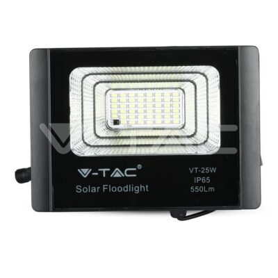 V-TAC VT-8573 12W LED Прожектор с Фотоволтаичен Панел 4000K