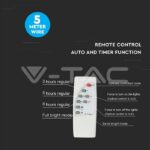 V-TAC VT-8573 12W LED Прожектор с Фотоволтаичен Панел 4000K