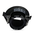 V-TAC VT-8598 GU10 Корпус Луна Квадрат Черно + Черно
