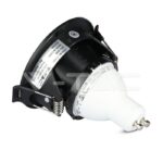 V-TAC VT-8598 GU10 Корпус Луна Квадрат Черно + Черно