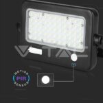 V-TAC VT-8674 10W LED Прожектор Соларен Двулицев Черно Тяло 4000K