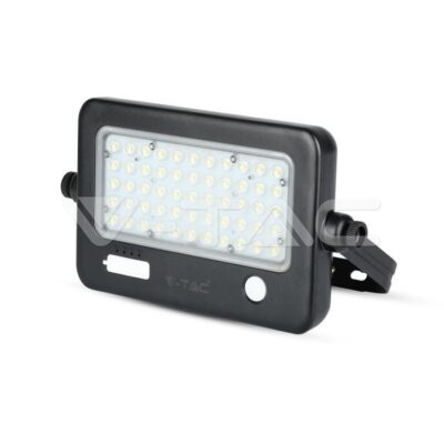 V-TAC VT-8674 10W LED Прожектор Соларен Двулицев Черно Тяло 4000K