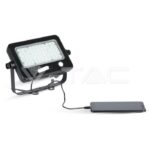 V-TAC VT-8674 10W LED Прожектор Соларен Двулицев Черно Тяло 4000K
