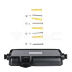 V-TAC VT-8674 10W LED Прожектор Соларен Двулицев Черно Тяло 4000K