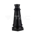 V-TAC VT-8688 Градинска Лампа 2 x E27 2280мм Черен
