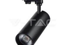 V-TAC VT-8842 30W LED COB Релсов Осветител 3 в 1 Черно Тяло