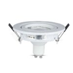 V-TAC VT-8882 LED Крушка 5W GU10 с Корпус Бяло Тяло 4500K 3 бр./Сет