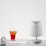 V-TAC VT-8930 5W LED Настолна Лампа Презареждане Хром Димиране