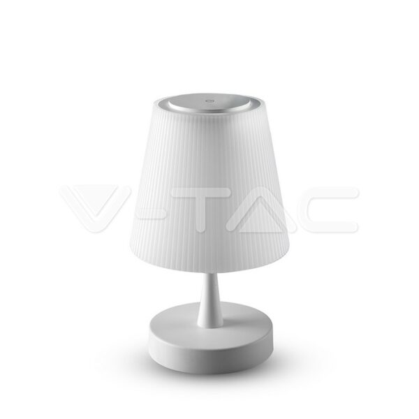 V-TAC VT-8930 5W LED Настолна Лампа Презареждане Хром Димиране