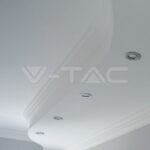 V-TAC VT-8939 GU10 Фитинг Кръг Сатен Никел 2 бр/кутия