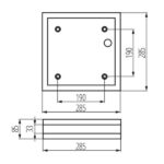 Kanlux 8981 Плафон JURBA DL E27 220V