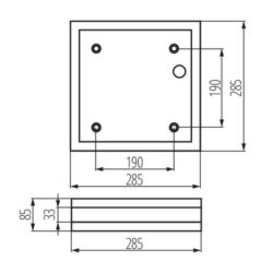 Kanlux 8981 Плафон JURBA DL E27 220V