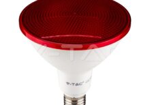 V-TAC VT-92065 LED Крушка 17W PAR38 E27 Червена