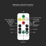 V-TAC VT-93575 Соларна Стенна Дистанционно 3 в 1 IP44
