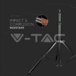 V-TAC VT-9546 Статив за Прожектор черен Цвят