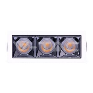 V-TAC VT-989 LED Луна SAMSUNG Чип 12W Рефлектор UGR