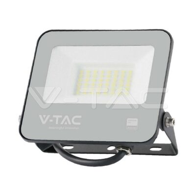 V-TAC VT-9255 30W LED Прожектор Черно Тяло 4000K 185lm/W