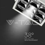 V-TAC VT-998 LED Луна SAMSUNG Чип 36W Рефлектор UGR