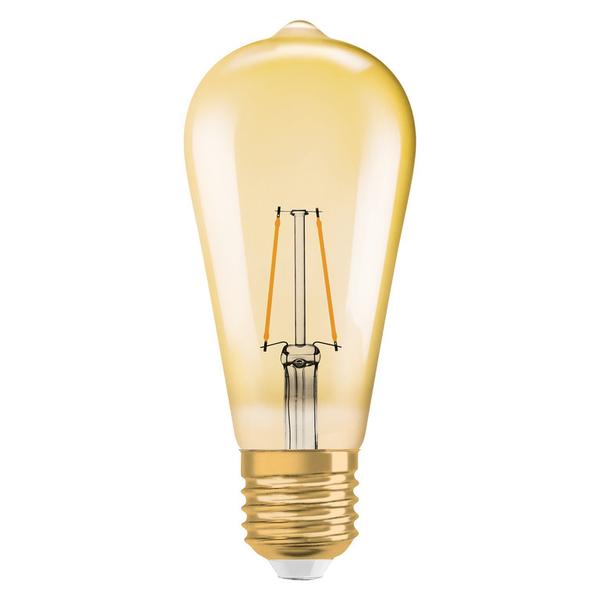 Osram 4058075808706 Винтидж ЛЕД Лампа 1906 EDISON 2.5W 2400K E27