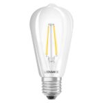 Osram 4058075528277 ЛЕД SMART Филамент Лампа WiFi Classic Edison 5.5W E27