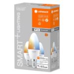 Osram 4058075485914 ЛЕД Лампа SMART WiFi Candle 40 4.9W 2700K|6500K E14