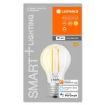 Osram 4058075528239 ЛЕД SMART Филамент Лампа WiFi Classic A 60 5.5W E27