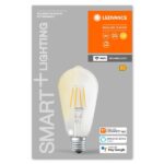 Osram 4058075528277 ЛЕД SMART Филамент Лампа WiFi Classic Edison 5.5W E27