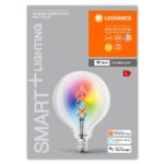 Osram 4058075609938 ЛЕД SMART Филамент Лампа Globe RGBW 4.5W 2700K E27