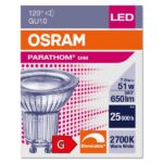 Osram 4058075609013 ЛЕД Лампа P PAR16 Димираща 80 120° 7.9W 2700K 220K|240V GU10