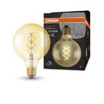 Osram 4058075270008 Винтидж ЛЕД Лампа 1906 Димираща GLOBE 4W 2000K E27