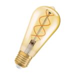 Osram 4058075269965 Винтидж ЛЕД Лампа 1906 Димираща EDISON 4W 2000K E27