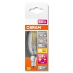 Osram 4058075434462 ЛЕД Лампа ST PLUS 3x Димираща CLAS B 4W 2700K E14