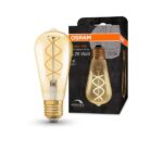 Osram 4058075269965 Винтидж ЛЕД Лампа 1906 Димираща EDISON 4W 2000K E27