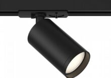 Maytoni TR031-1-GU10-B Спот прожектор за монофазно Релсово осветление 220V 1xGU10