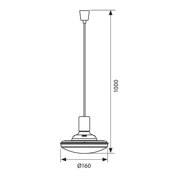 Vivalux VIV003675 LED осветително тяло REMI LED 14W 3000K