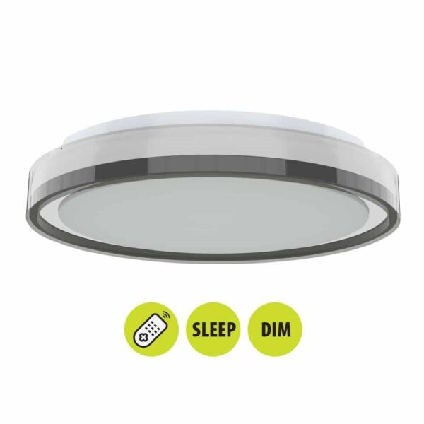 Vivalux VIV004815 LED плафониера с дистанционно управление PLEADA LED 36W RGB 3000-6000K