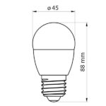 Vivalux VIV004302 LED лампа NORRIS LED PREMIUM 9W 868lm E27 3000K