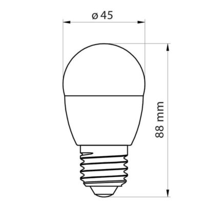 Vivalux VIV004302 LED лампа NORRIS LED PREMIUM 9W 868lm E27 3000K