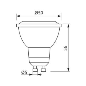 Vivalux VIV004674 LED лампа BREE LED JDR 9W 720lm GU10 3000K