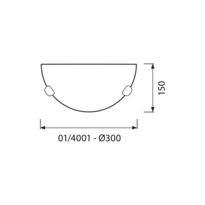 Vivalux VIV000351 Аплик CUBI 01/4001 Ø1/2 300 мм