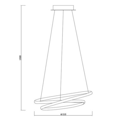 Vivalux VIV004614 LED полилей FEEL LED 43W 4000K