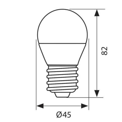 Vivalux VIV004462 LED лампа MAX LED 8W 806lm E27 3000K