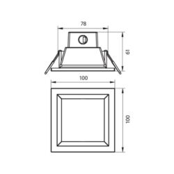 Vivalux VIV004034 LED луна ELMO LED 6W 3000K