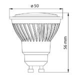 Vivalux VIV004306 LED лампа FORCE LED PREMIUM JDR 10W 854lm GU10 3000K