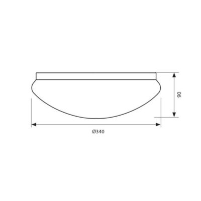 Vivalux VIV003427 LED плафониера CHIARA LED 15W 4000K