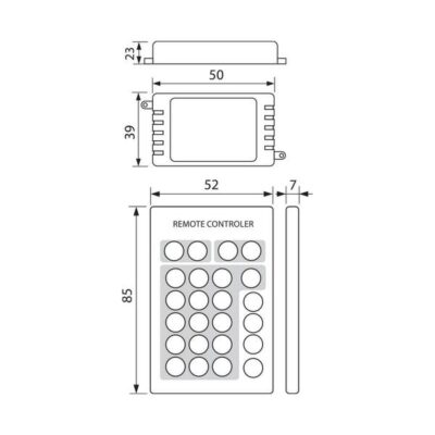 Vivalux VIV003585 RGB IR LED контролер